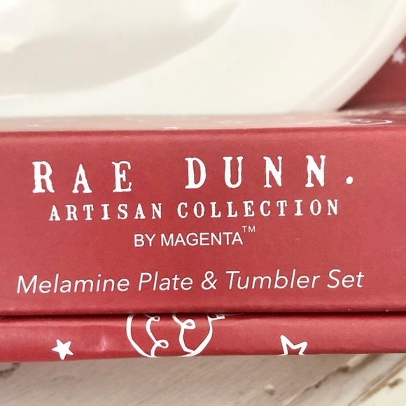 Rae Dunn, Milk & Cookies, For Santa, Melamine, Gift Set, NEW, Holiday, Christmas - Picture 6 of 7